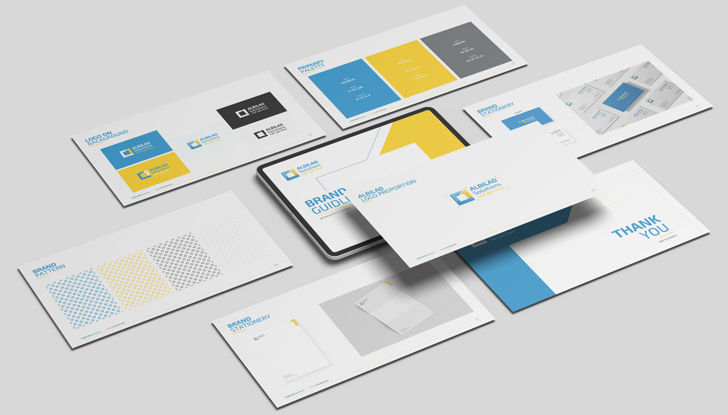 Albilad brand guidelines design